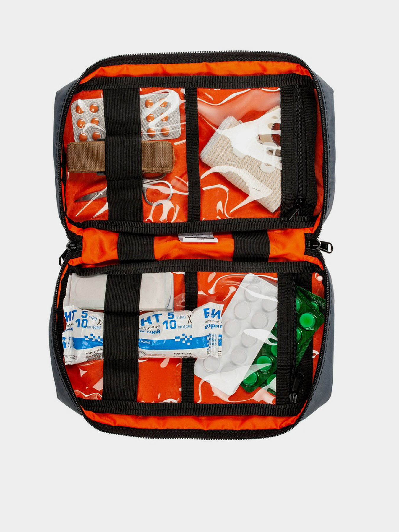 Аптечка Travel Kit, поліестер, сіра HARVEST модель 910436000307780000 Аптечка Travel Kit, поліестер, сіра HARVEST модель 910436000307780000 Фото