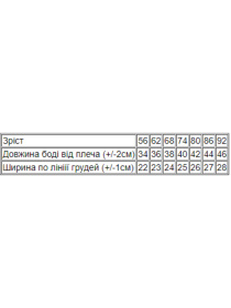 Одяг для немовлят Носи своє модель 5048-002-5-ovechki-m-qta Фото