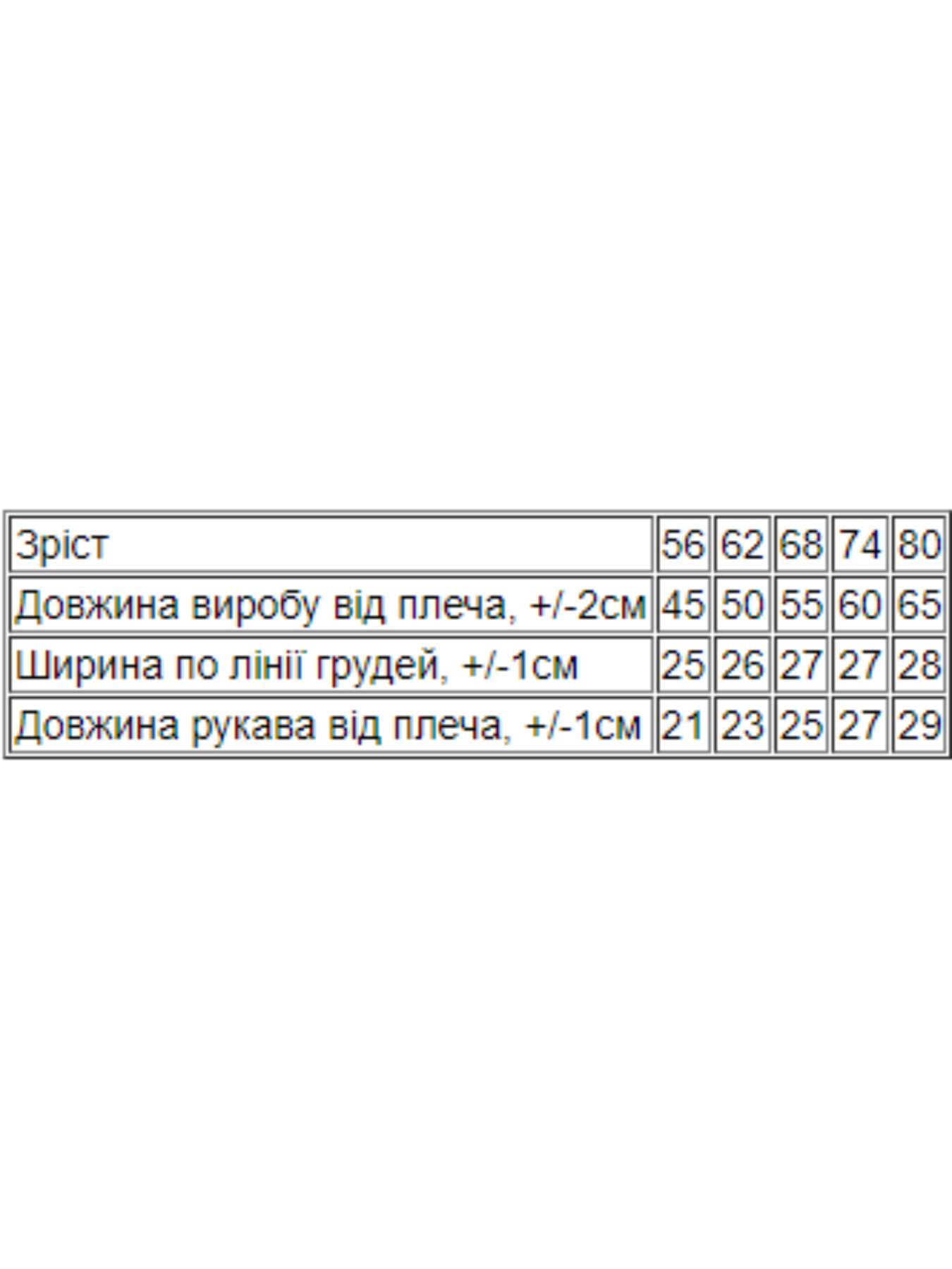 Одежда для младенцев Носи своє модель 5058-036-33-elektrik Фото