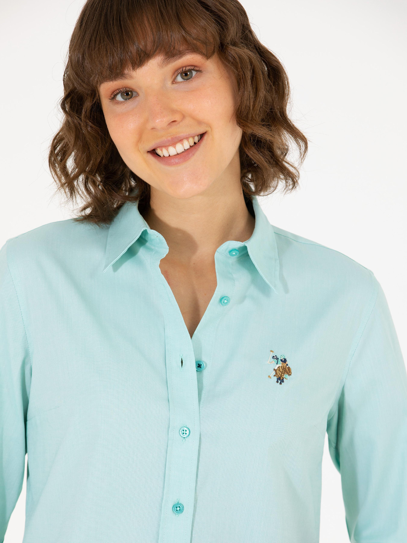Рубашки US Polo модель G082SZ004.000.1570132.VR090 Фото