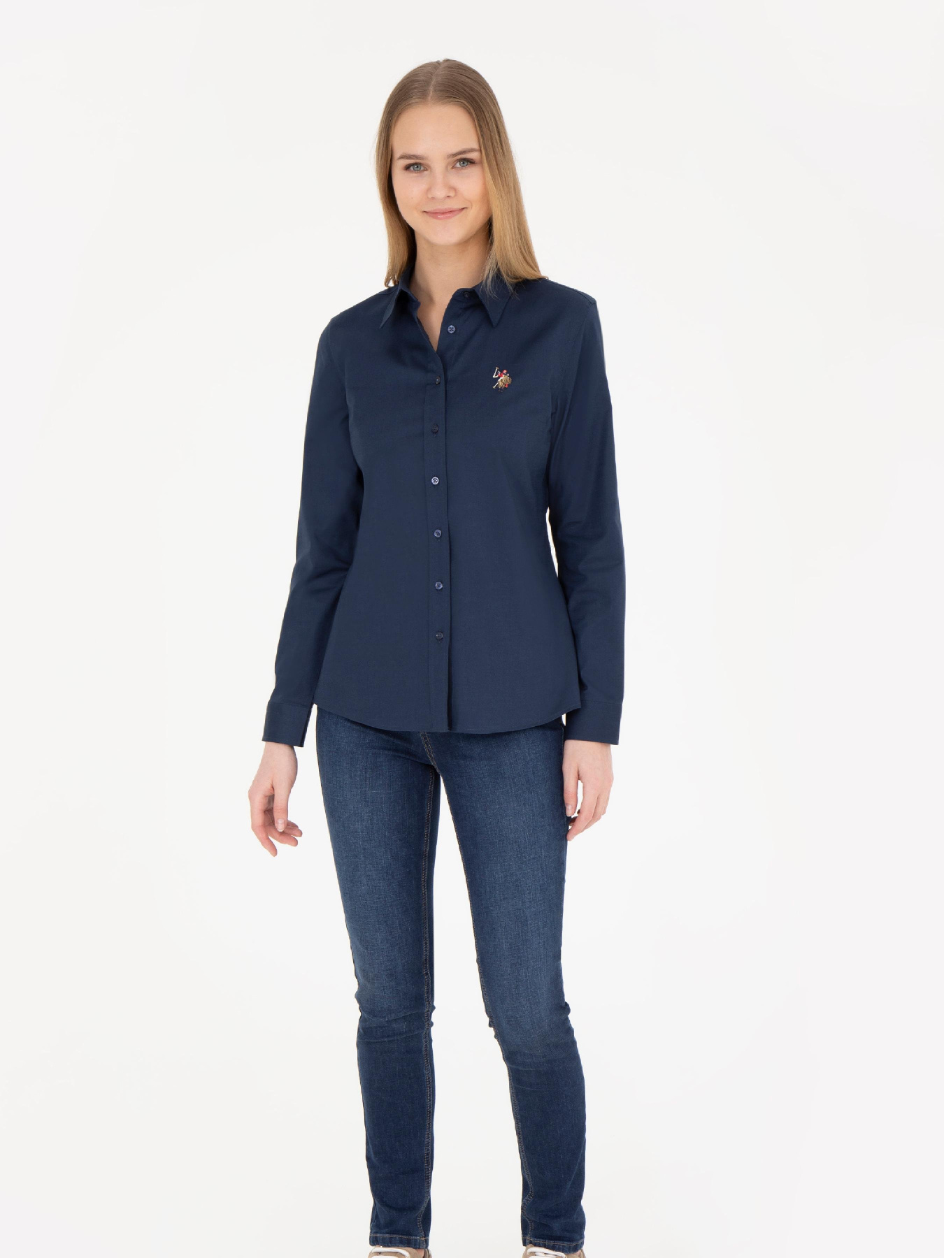 Рубашки US Polo модель G082SZ004.000.1840357.VR033 Фото