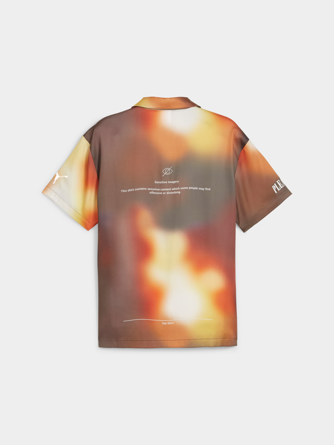 Рубашки PUMA x Pleasures Aop Shirt модель 624098 Фото