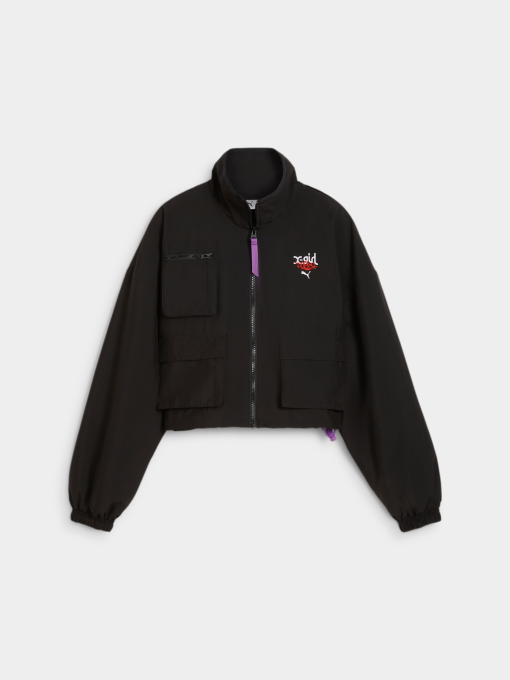 Куртки и дубленки PUMA x X-girl Woven Jacket модель 624709 Фото