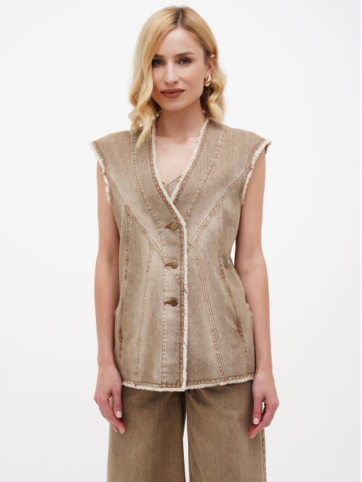 Свитры и кардиганы A.G.N.A модель AG-11002-BEIGE Фото