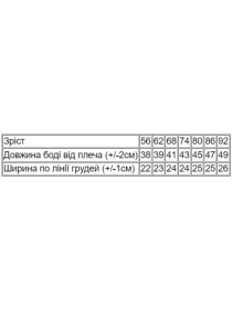 Одяг для немовлят Носи своє модель 5011-001-33-5-temno-persikovij-zvrqta Фото