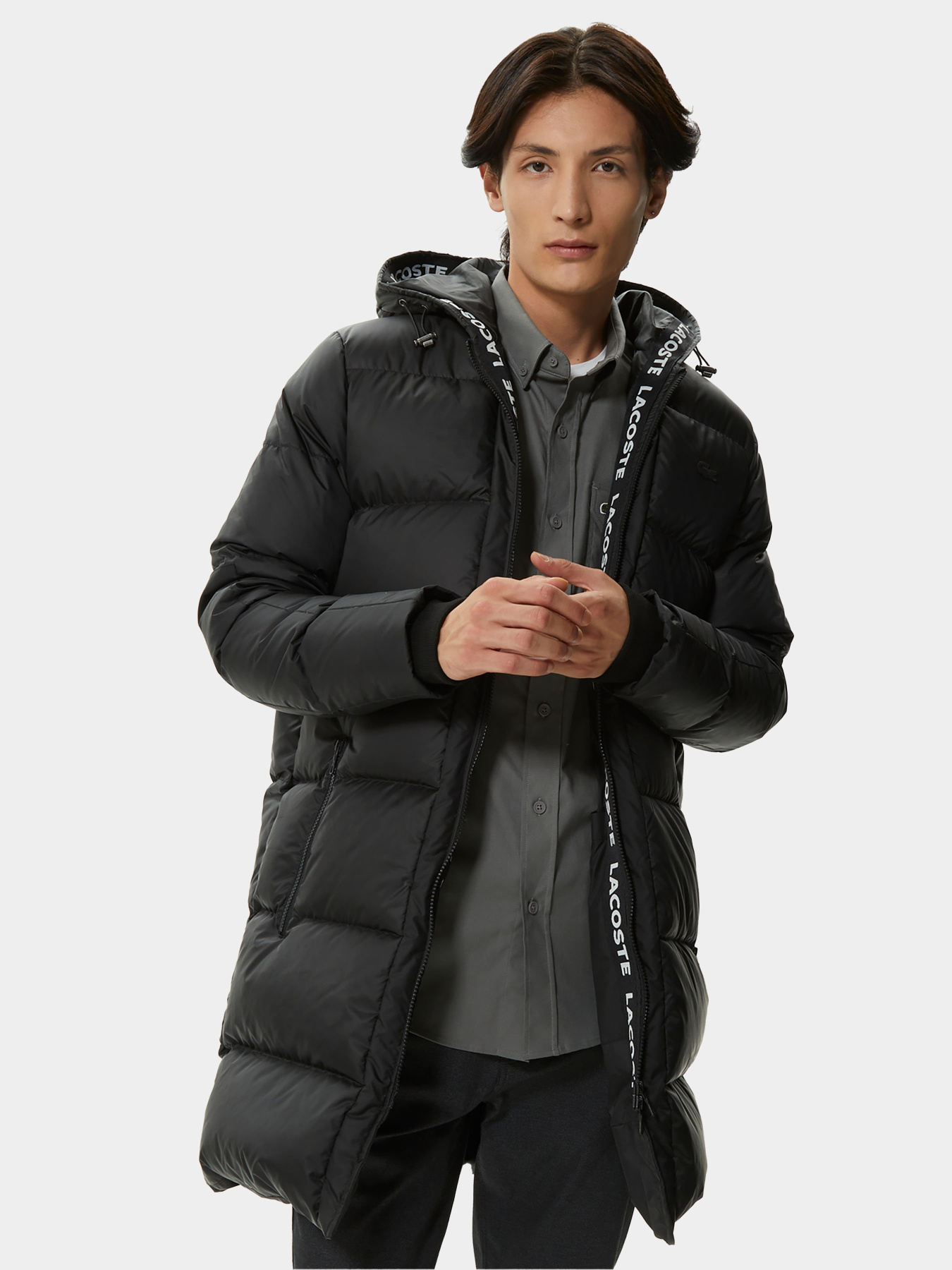 Куртки та дублянки Lacoste модель BH215353S Фото
