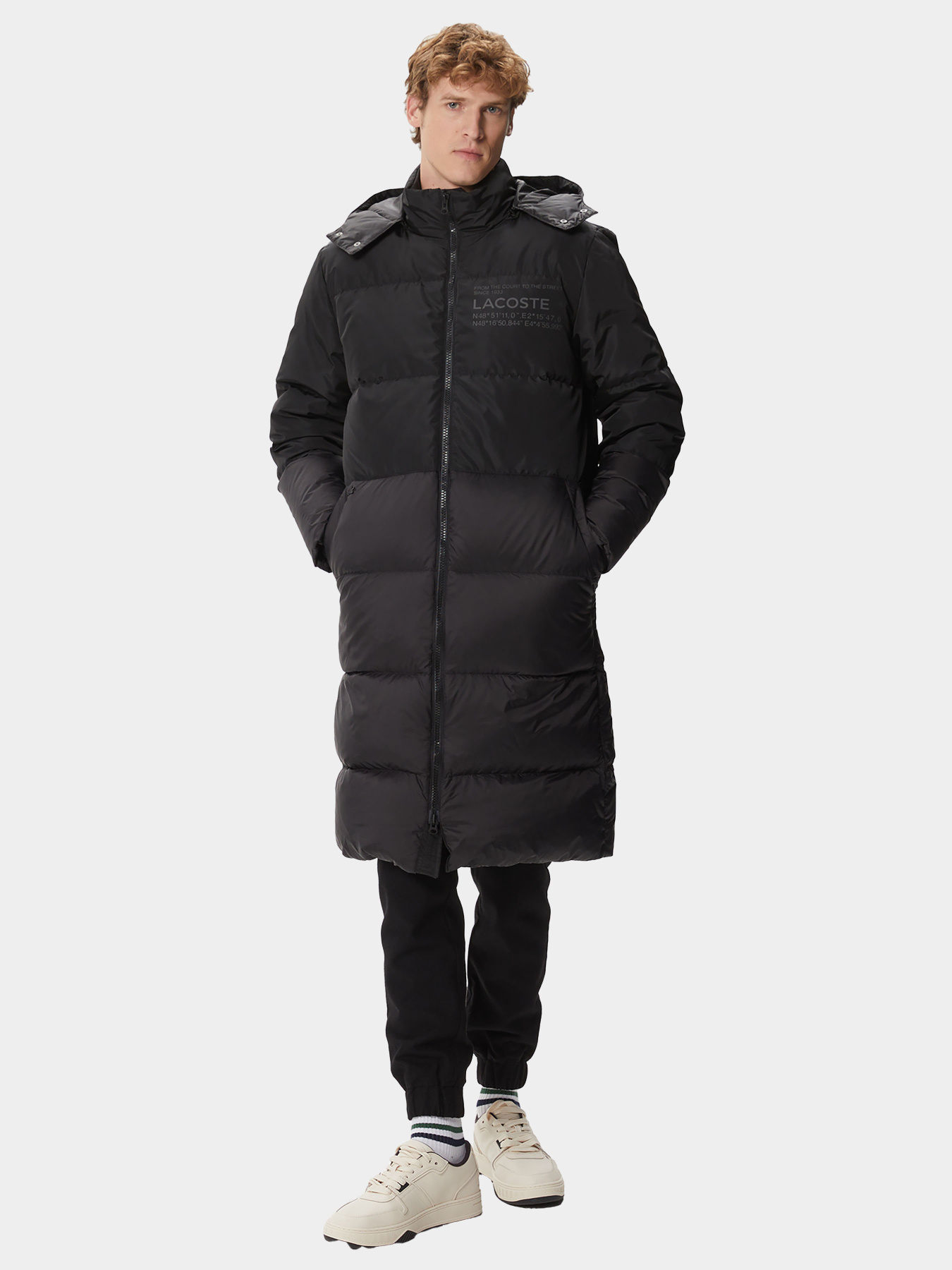 Куртки та дублянки Lacoste модель BH243030S Фото