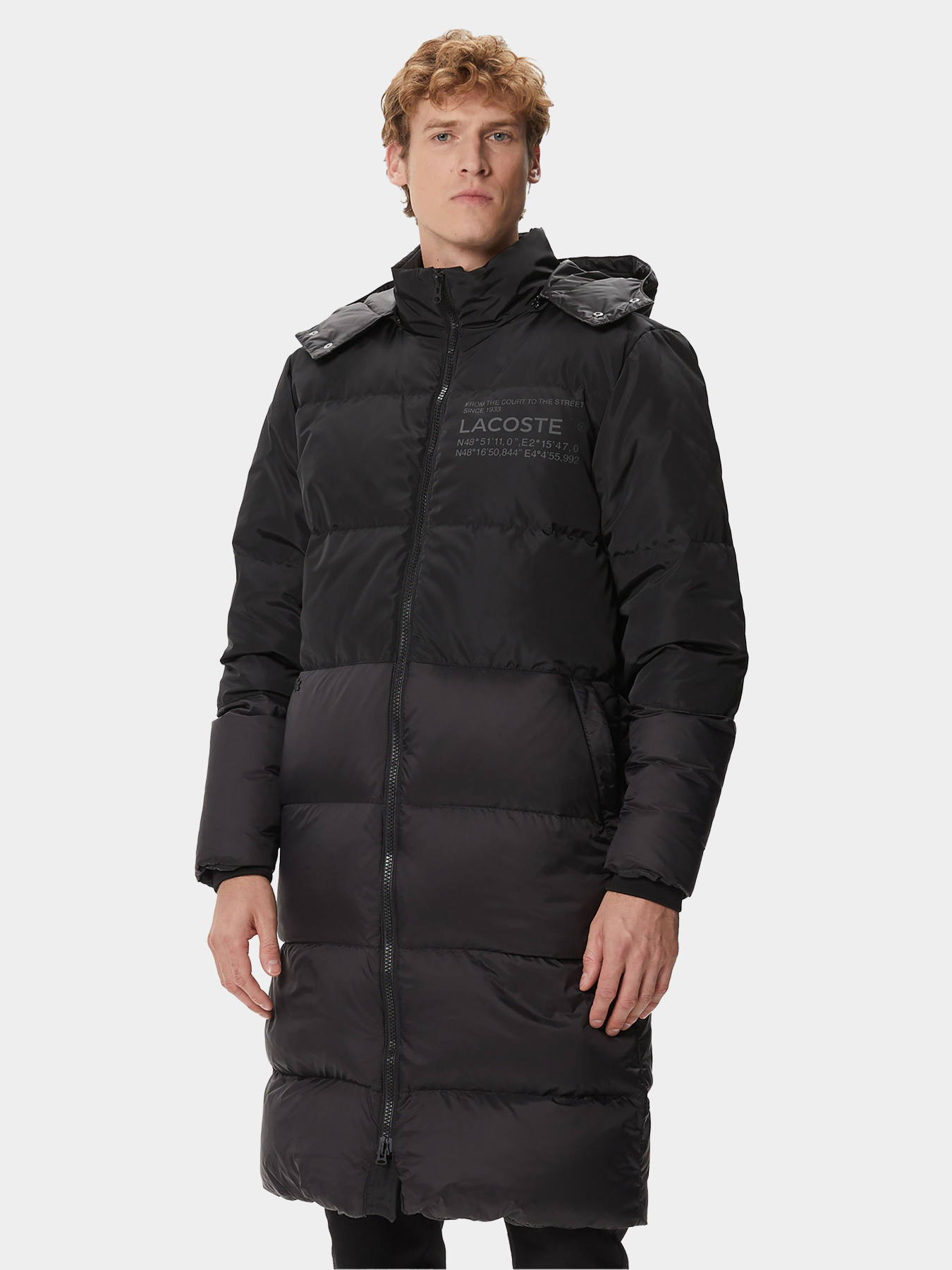 Куртки та дублянки Lacoste модель BH243030S Фото