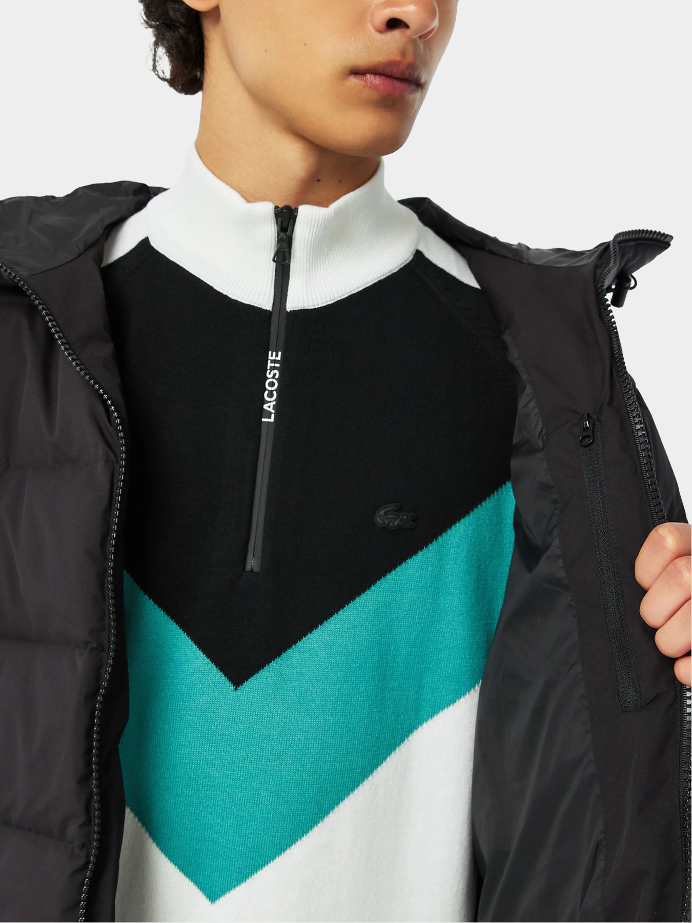 Куртки та дублянки Lacoste модель BH243232S Фото