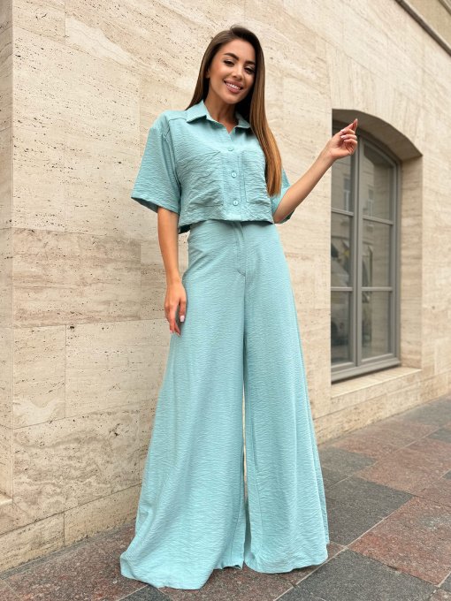 Костюми ISSA Plus модель 14736_оливковый Фото