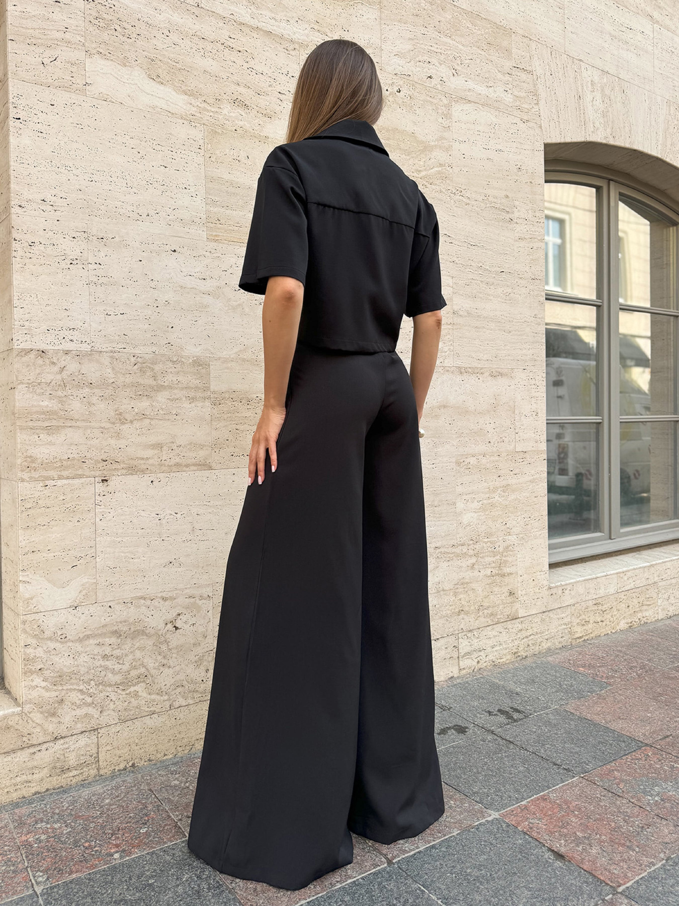 Костюми ISSA Plus модель 14737_черный Костюми ISSA Plus модель 14737_черный Фото