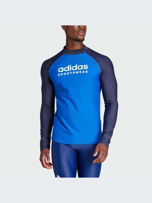 Одежда для пляжа Adidas Лонгслів для плавання модель IN1609 Фото