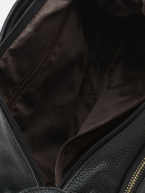 Сумки Borsa Leather модель K1213-black Фото