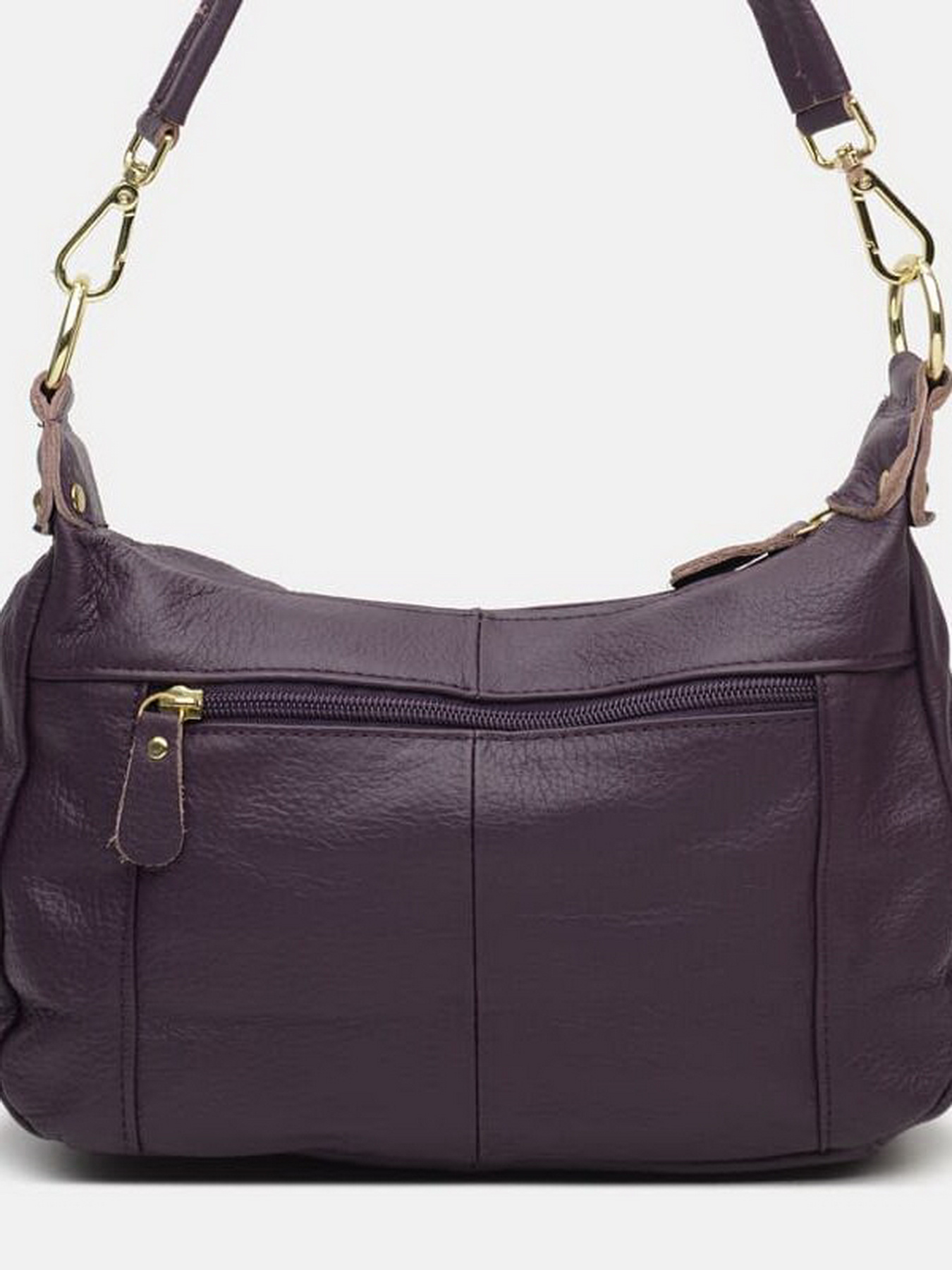 Сумки Borsa Leather модель K1213-violet Фото