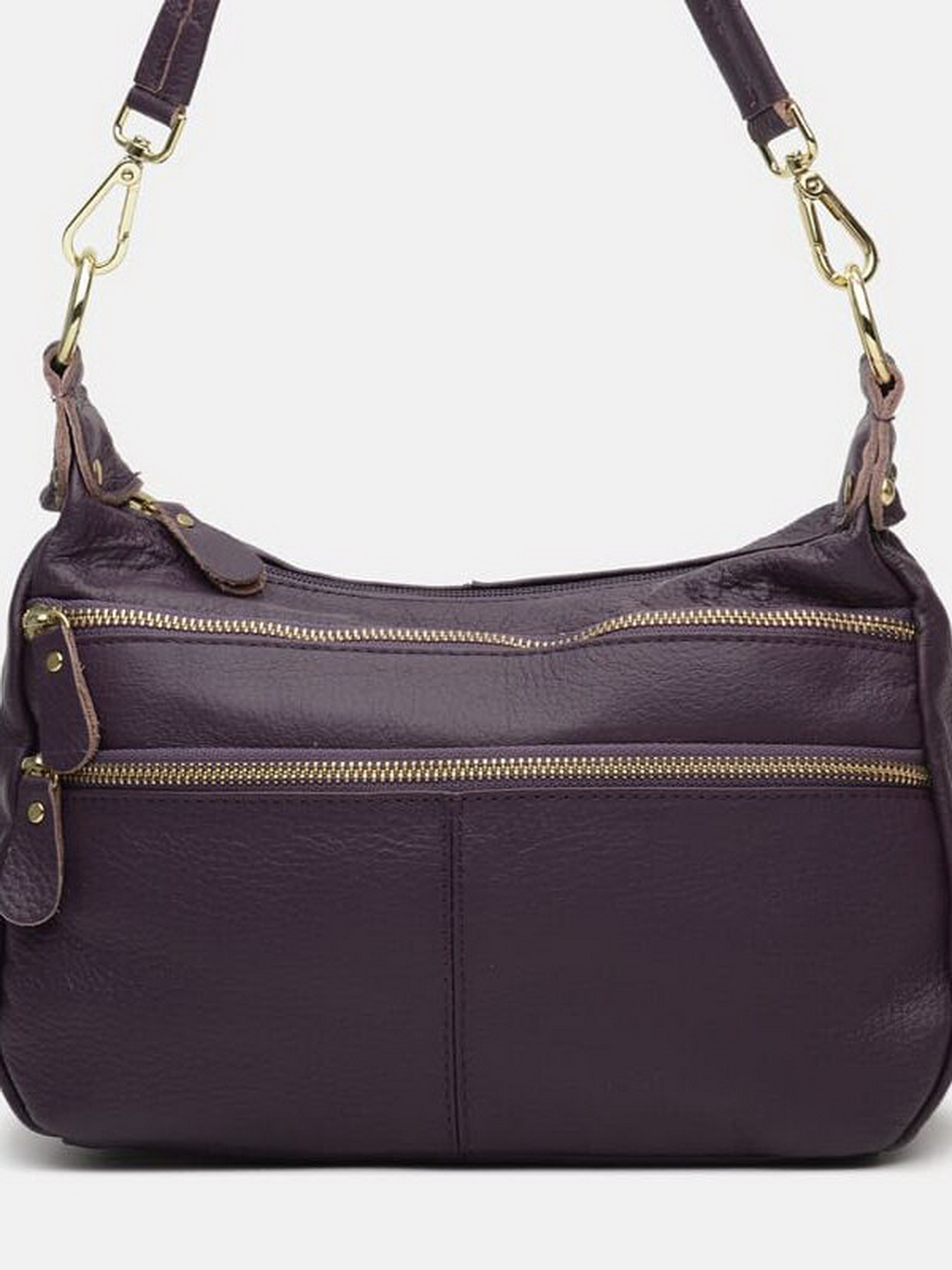 Сумки Borsa Leather модель K1213-violet Фото