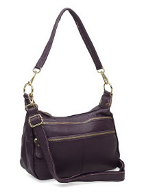Сумки Borsa Leather модель K1213-violet Фото