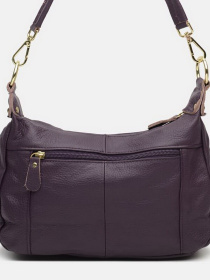 Сумки Borsa Leather модель K1213-violet Фото