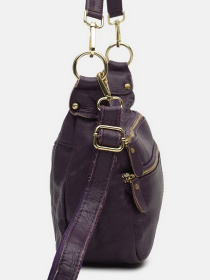 Сумки Borsa Leather модель K1213-violet Фото