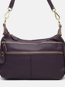 Сумки Borsa Leather модель K1213-violet Фото