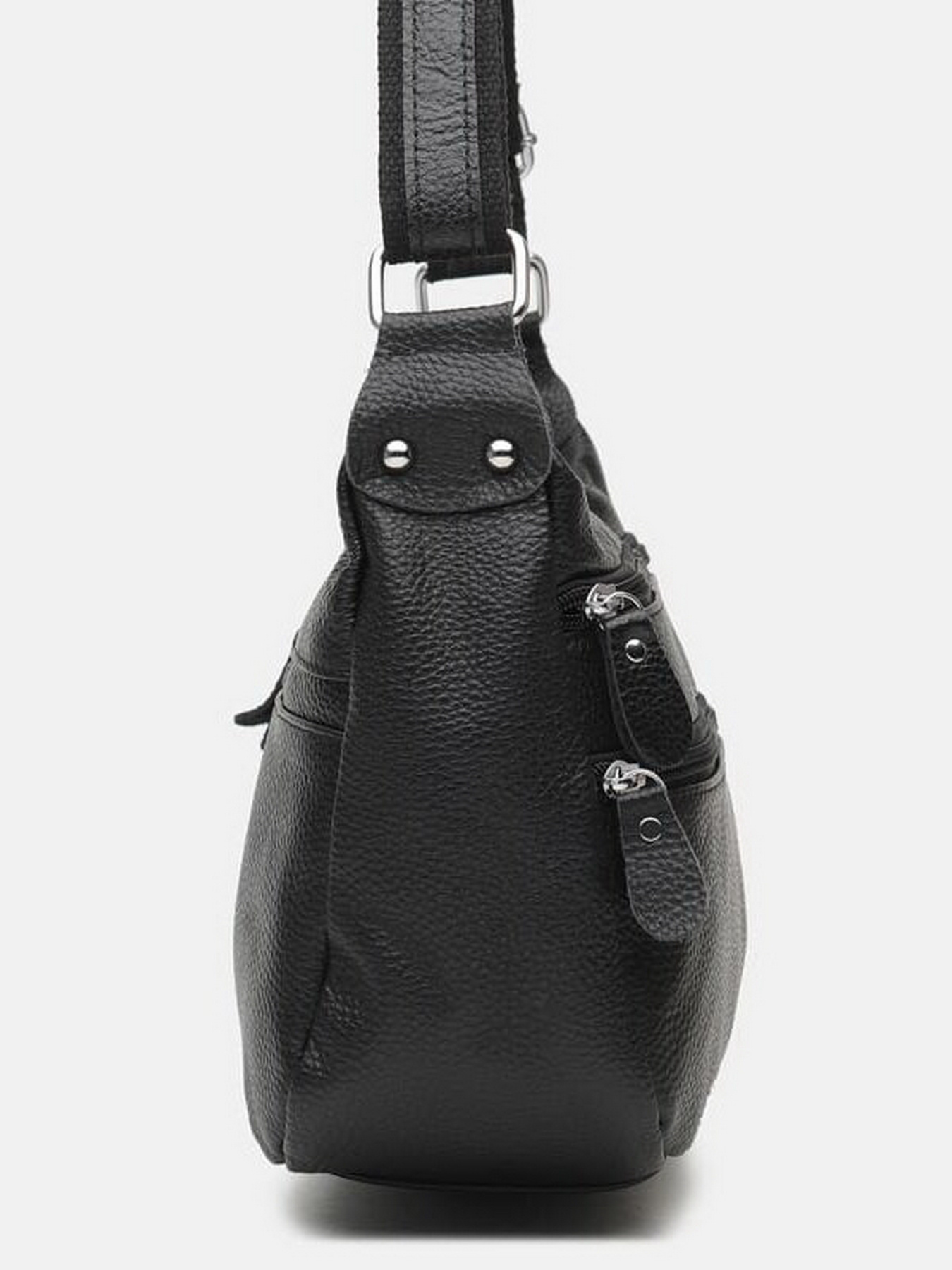 Сумки Borsa Leather модель K1028a-black Фото