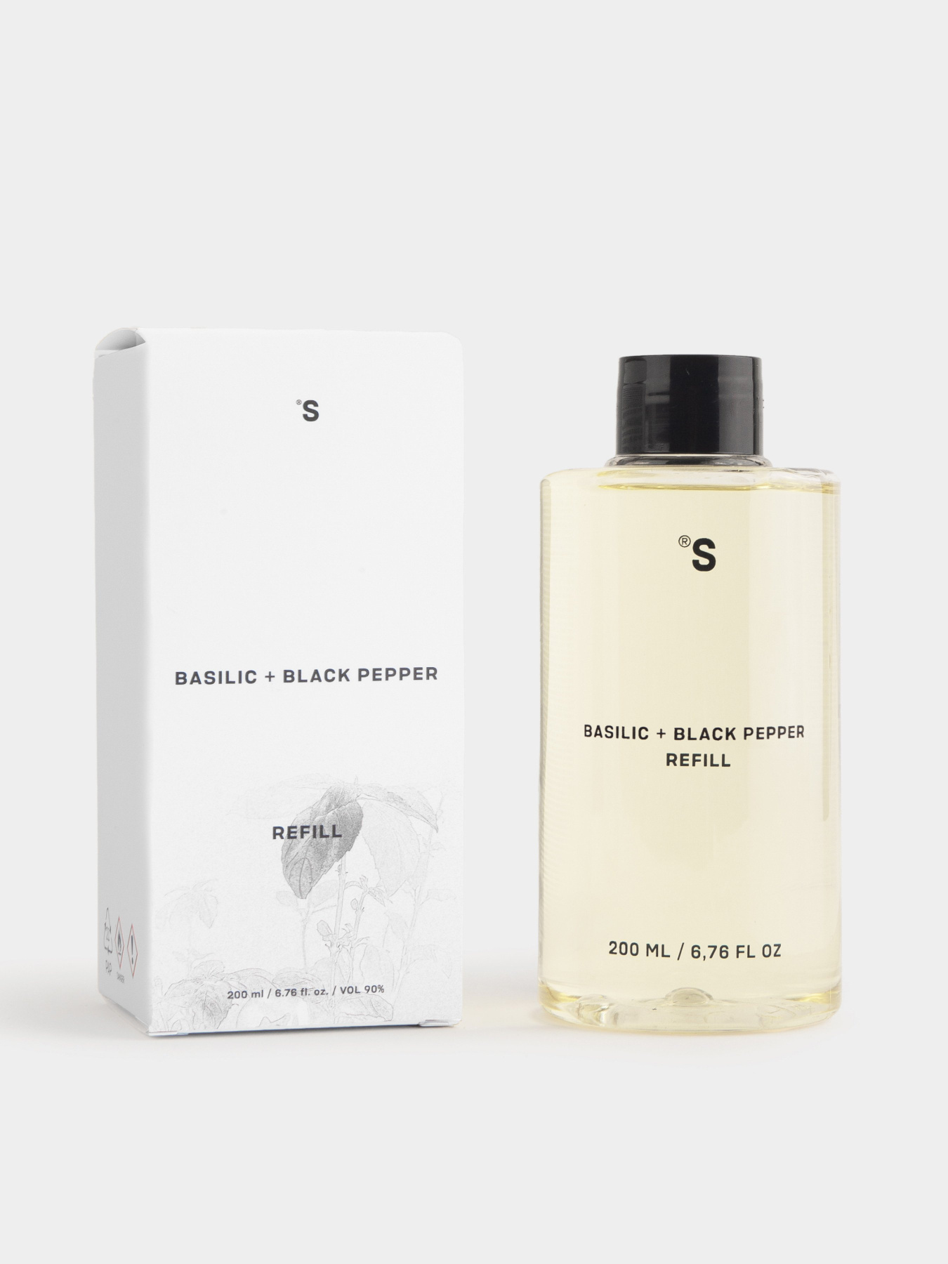 Парфюмерный наполнитель для диффузора Базилик и Черный перец Sister’s Aroma модель 4820227782673 Фото