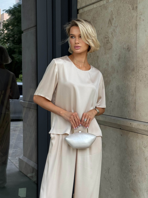 Рубашки Jadone Fashion модель Kapriz_bej Фото