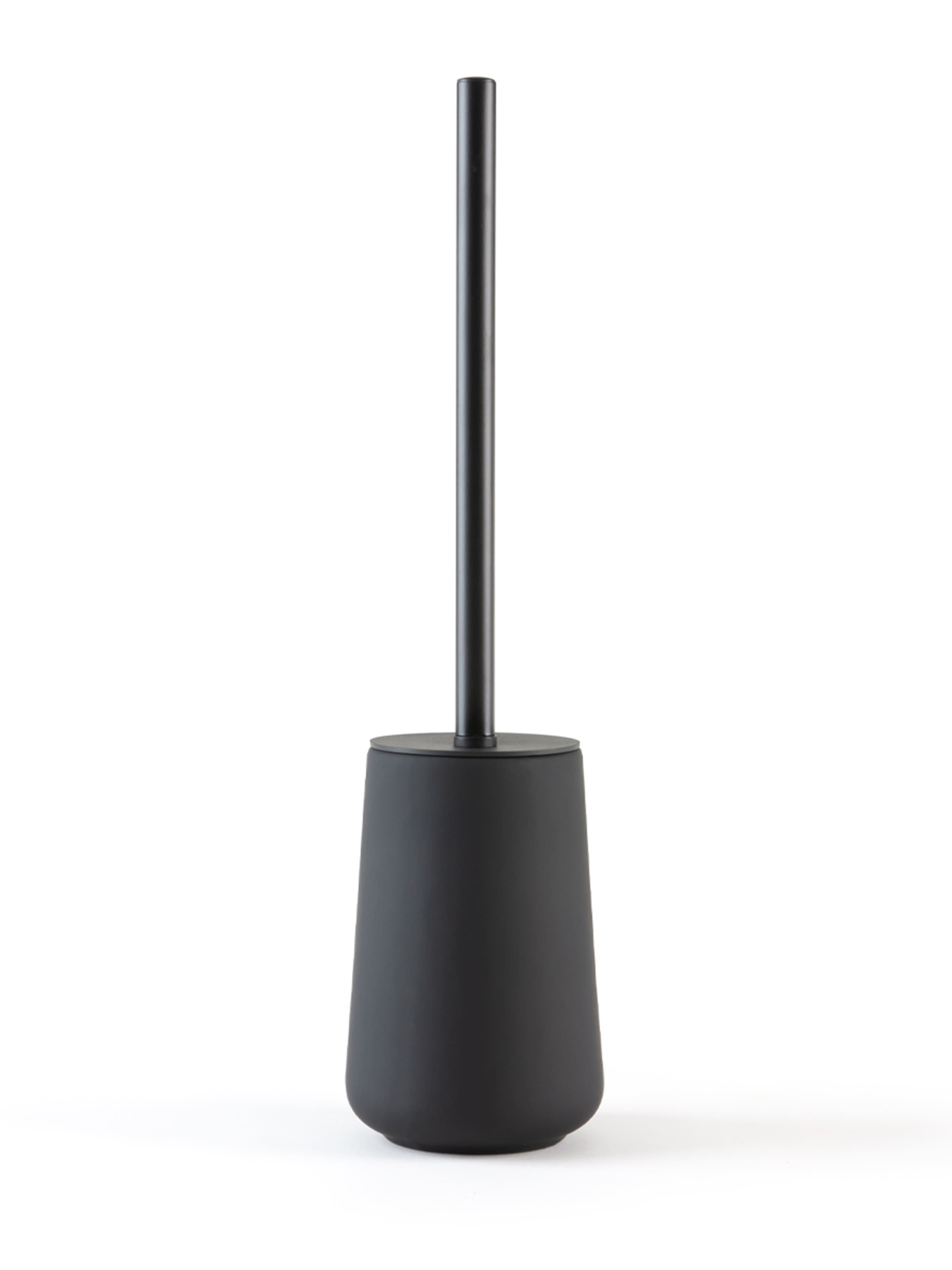 Йоржик для унітазу чорний Jersey MBM HOME модель BA-18 BLACK Фото