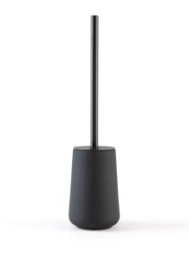 Йоржик для унітазу чорний Jersey MBM HOME модель BA-18 BLACK Фото