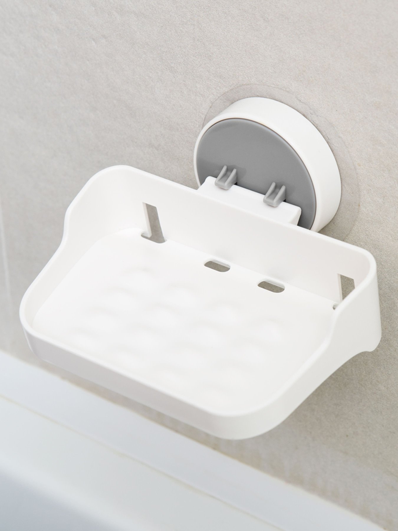 Мильниця клейка біла MBM HOME модель BP-4 WHITE Фото