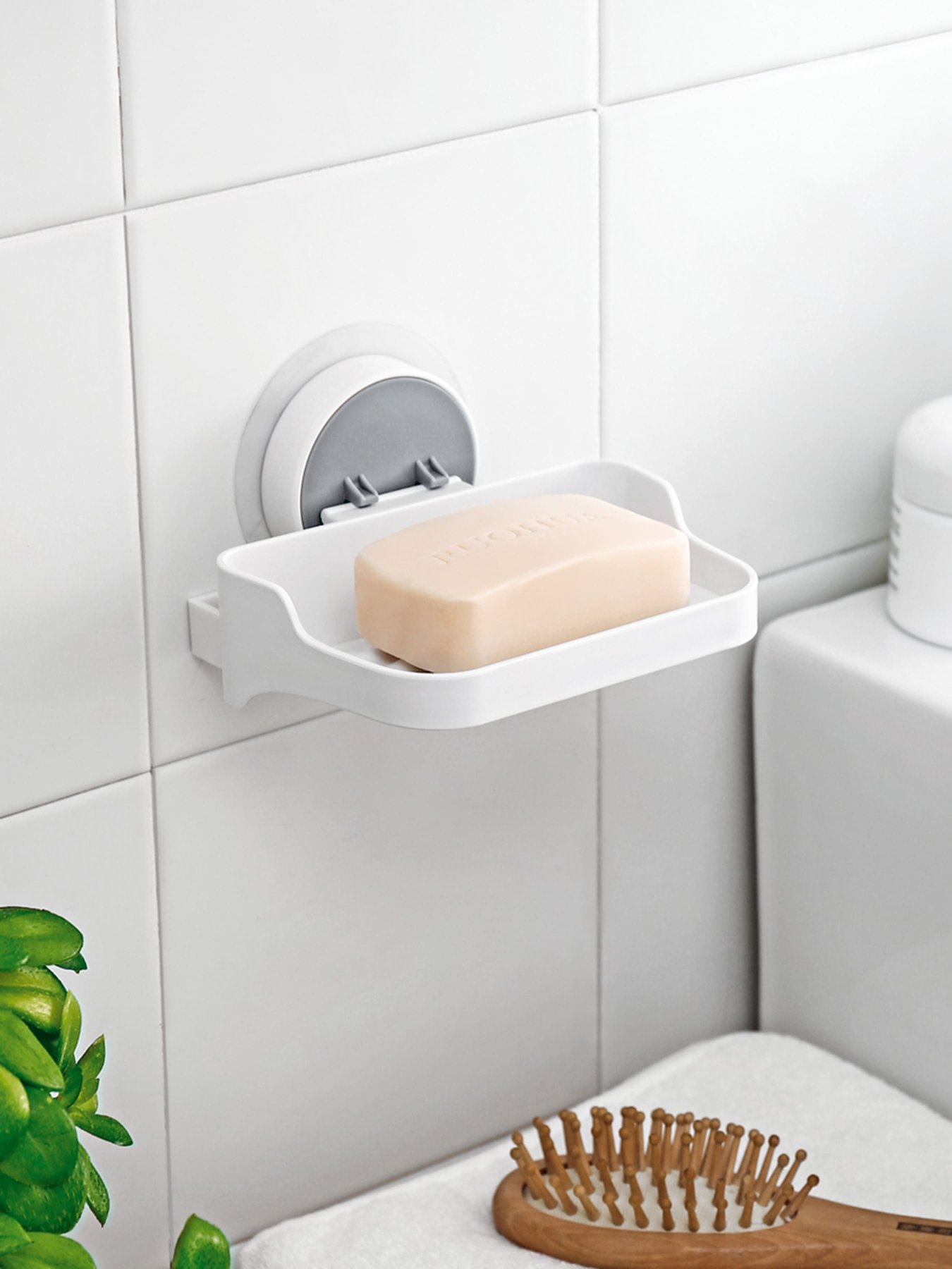 Мильниця клейка біла MBM HOME модель BP-4 WHITE Фото