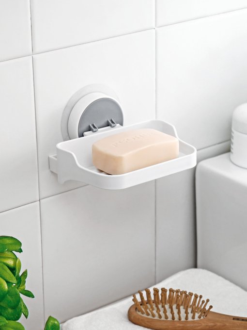 Мильниця клейка біла MBM HOME модель BP-4 WHITE Фото