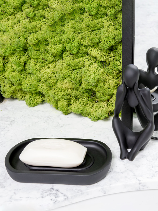 Мильниця чорна Richmond MBM HOME модель BA-07 BLACK Фото