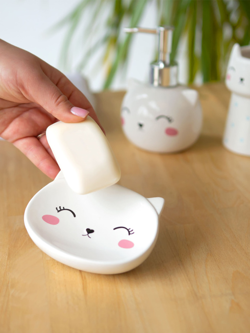 Мильниця біла Cute Cat MBM HOME модель BA-20 WHITE Фото