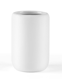 Подставка для зубных щеток и пасты белая Milan MBM HOME модель BA-22 WHITE Фото