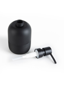 Диспенсер для рідкого мила чорний Boston MBM HOME модель BA-04 BLACK Фото