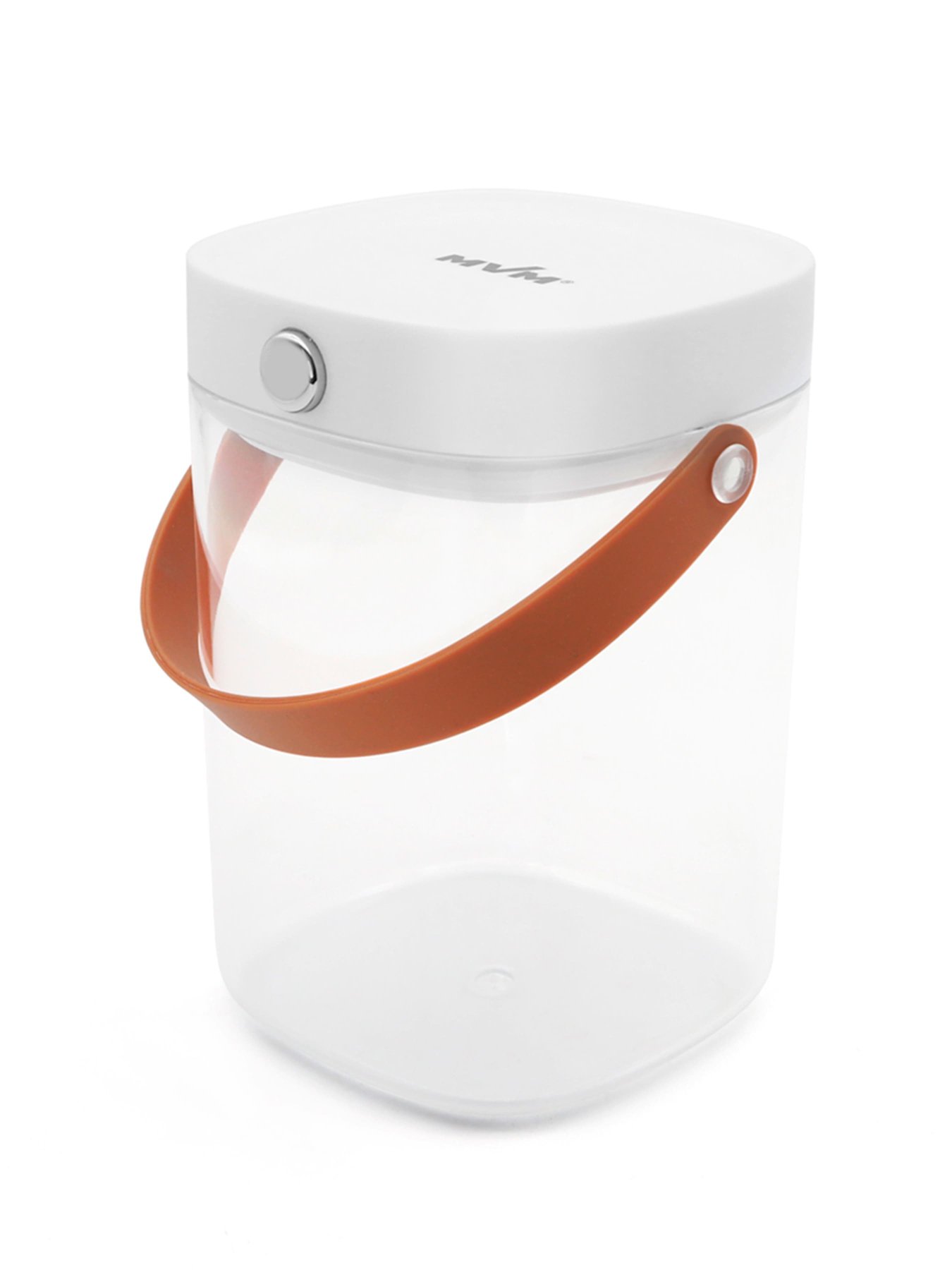 Емкость для хранения прозрачная с белым MBM HOME модель KP-07 M T/WHITE Емкость для хранения прозрачная с белым MBM HOME модель KP-07 M T/WHITE Фото