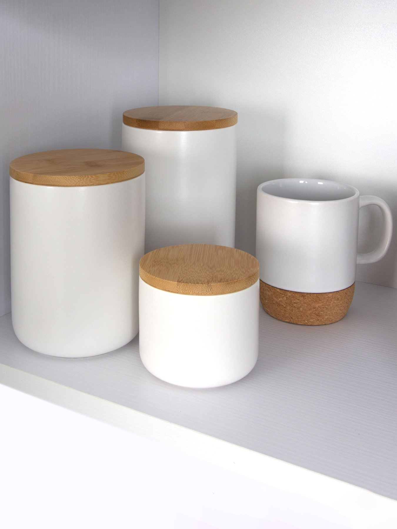 Емкость для хранения белая/дерево MBM HOME модель KP-13 M WHITE/WOOD Емкость для хранения белая/дерево MBM HOME модель KP-13 M WHITE/WOOD Фото