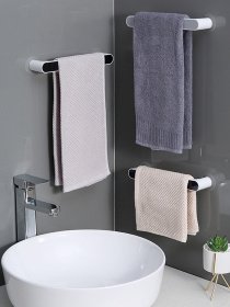 Тримач універсальний клейкий білий з сірим MBM HOME модель BP-29 WHITE/GRAY Фото