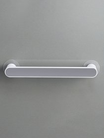 Тримач універсальний клейкий білий з сірим MBM HOME модель BP-29 WHITE/GRAY Фото
