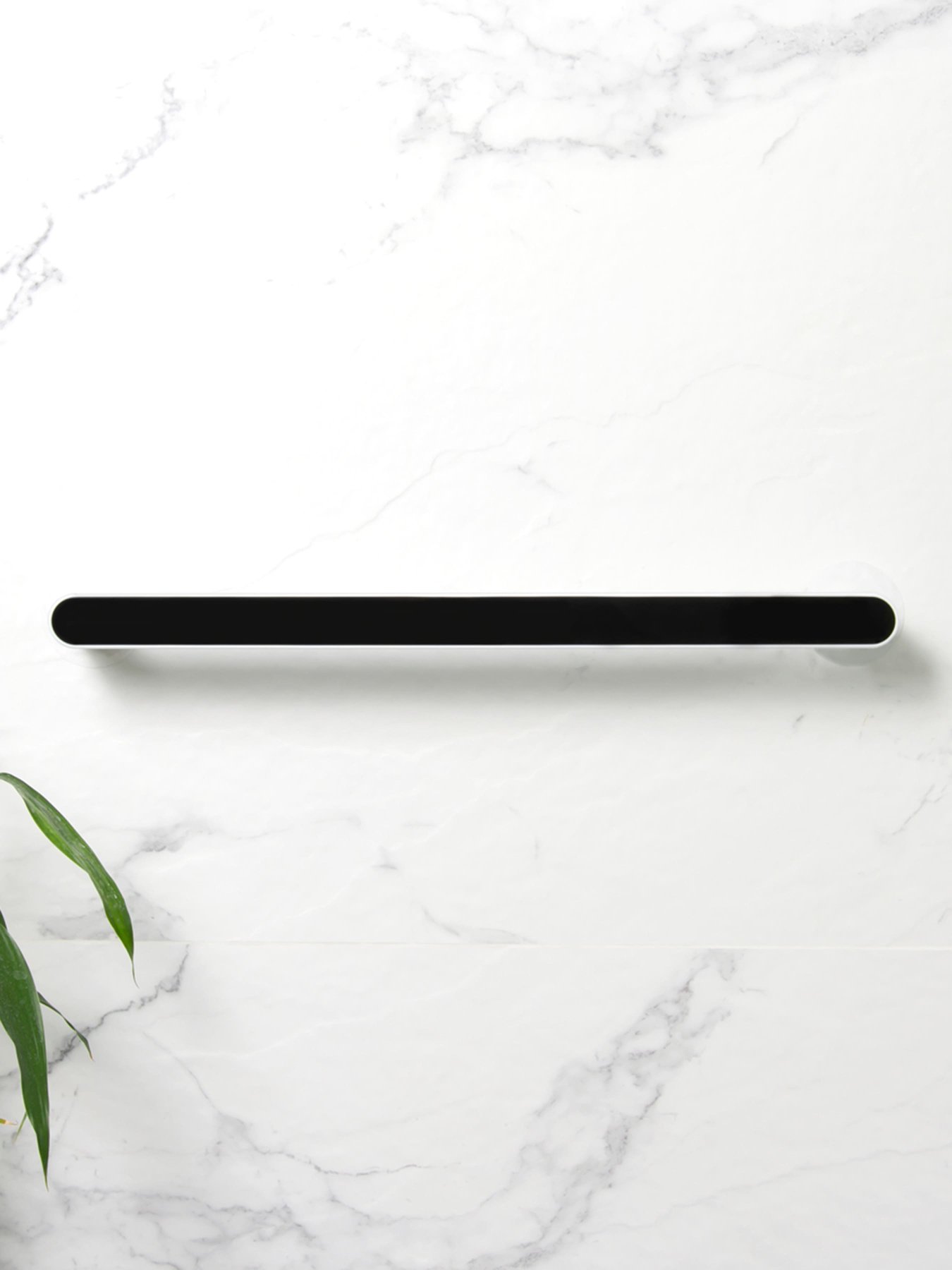 Тримач універсальний клейкий білий з чорним MBM HOME модель BP-30 WHITE/BLACK Фото