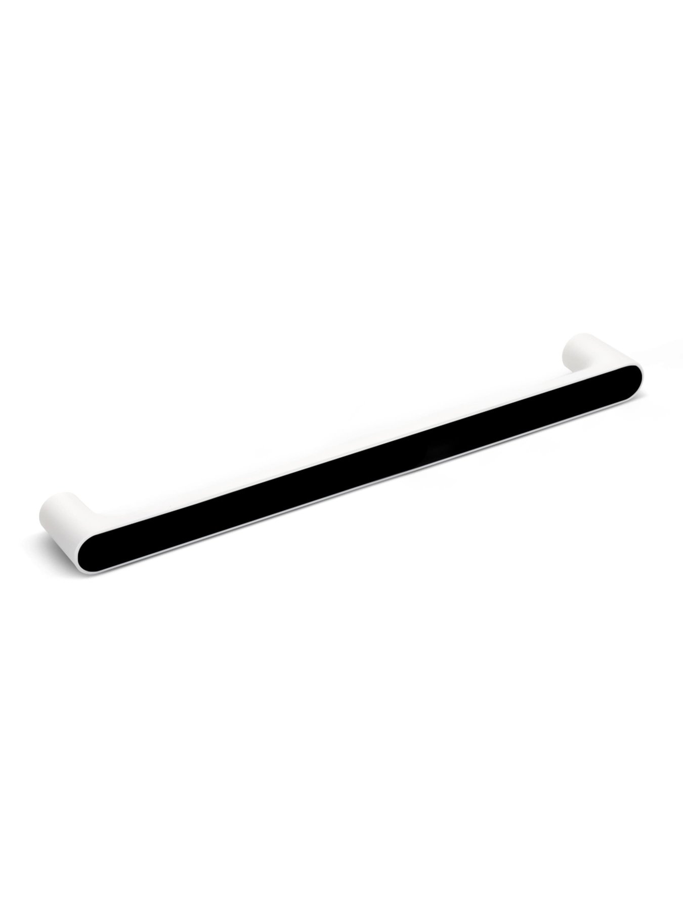 Тримач універсальний клейкий білий з чорним MBM HOME модель BP-30 WHITE/BLACK Фото