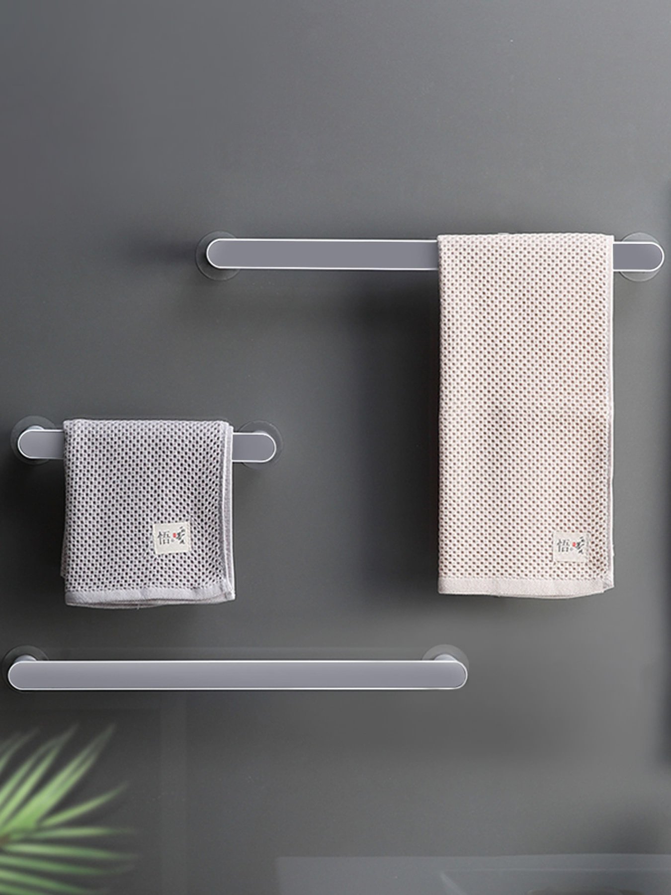 Тримач універсальний клейкий білий з сірим MBM HOME модель BP-30 WHITE/GRAY Фото