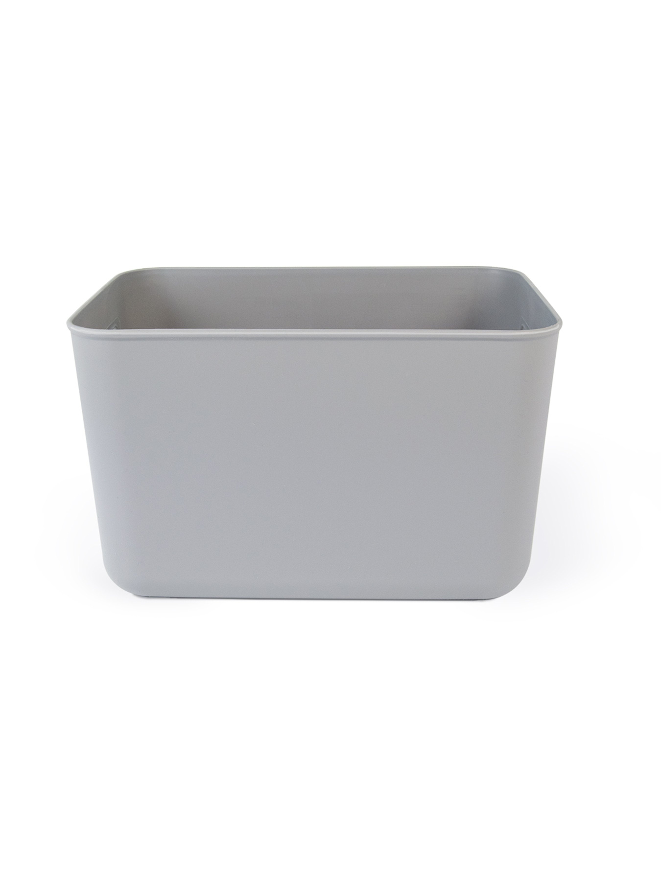 Ящик для хранения без крышки пластиковый серый MBM HOME модель FH-11 S GRAY Фото