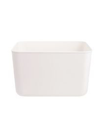 Ящик для хранения без крышки пластиковый белый MBM HOME модель FH-11 S WHITE Фото