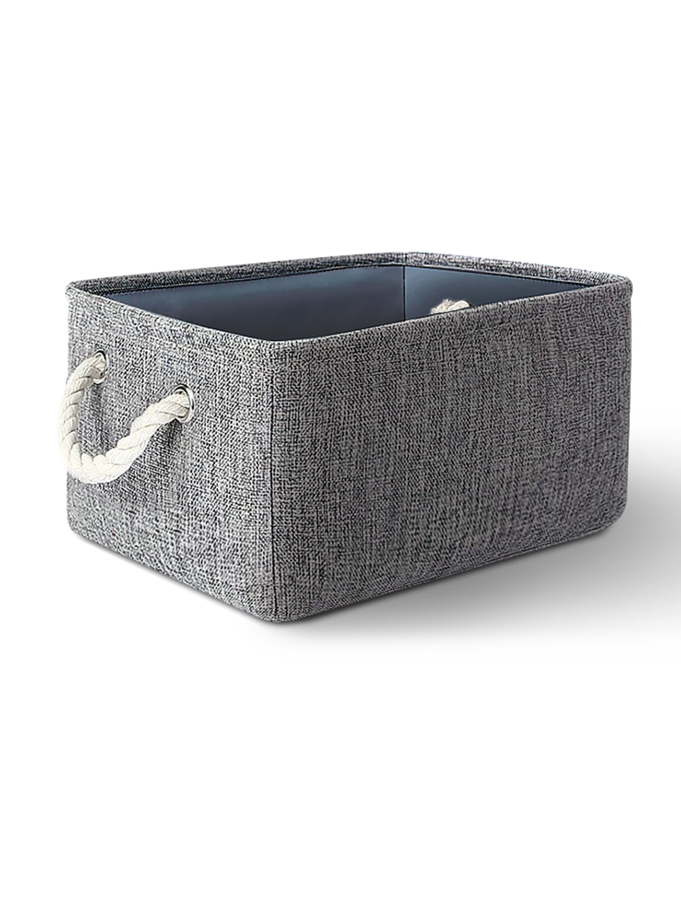 Ящик для хранения с ручками серый MBM HOME модель TH-12 GRAY Ящик для хранения с ручками серый MBM HOME модель TH-12 GRAY Фото