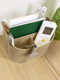 Органайзер настольный светло-коричневый MBM HOME модель FH-09 LIGHT BROWN Фото