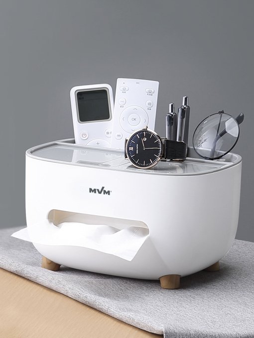 Органайзер універсальний білий з сірим MBM HOME модель FH-19 WHITE/GRAY Фото