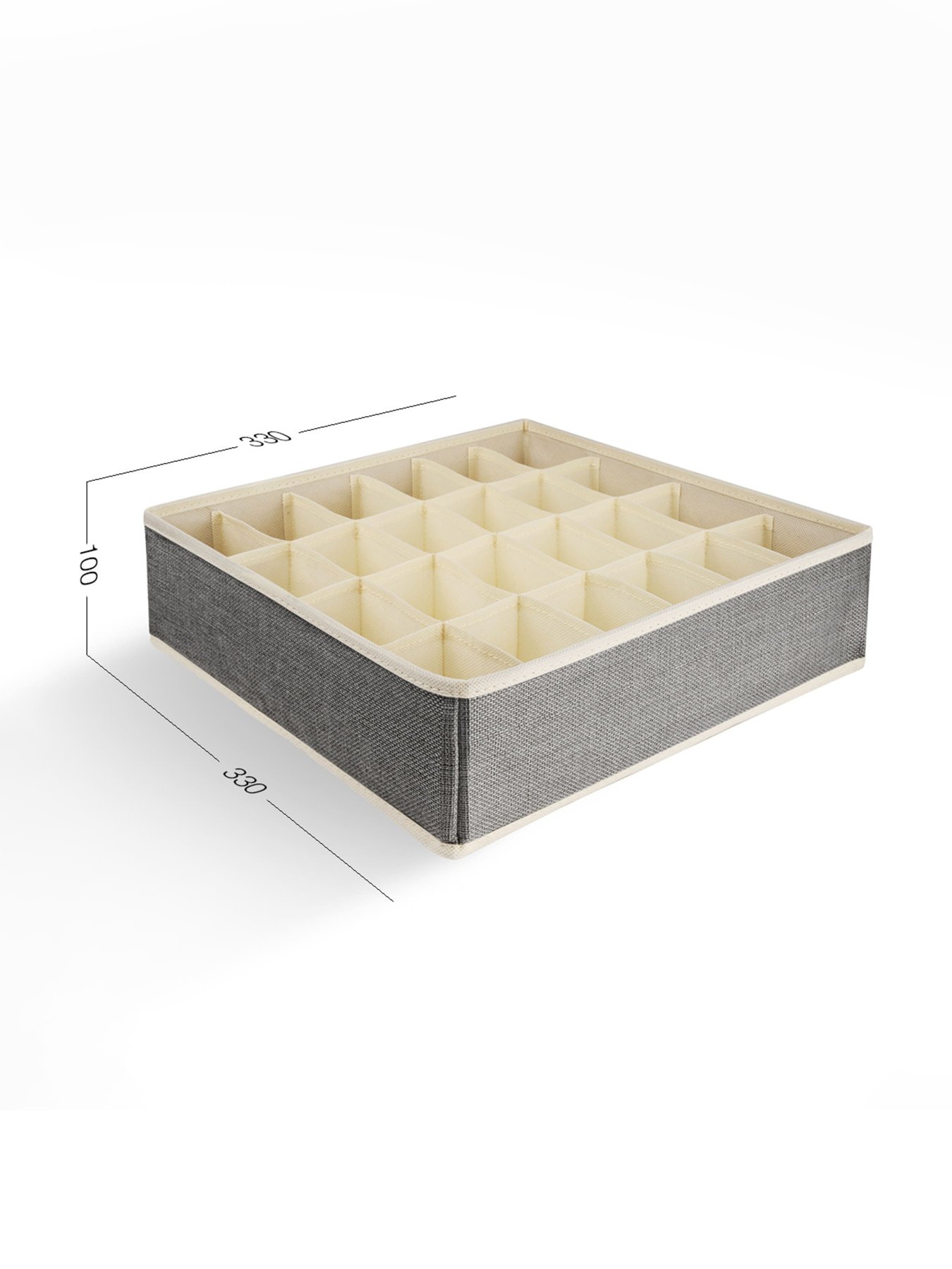Органайзер для хранения на 24 секции светло-серый MBM HOME модель TH-09-24 LIGHT GRAY Фото