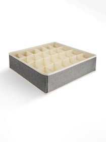 Органайзер для хранения на 24 секции светло-серый MBM HOME модель TH-09-24 LIGHT GRAY Фото