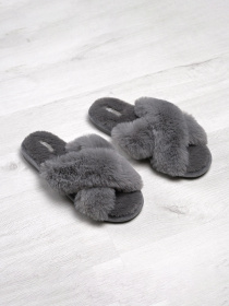 Тапки MBM HOME Rada модель SL-02 ANTHRACITE Фото